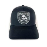RahFish Hat Skull Hooker Gun Metal/Black