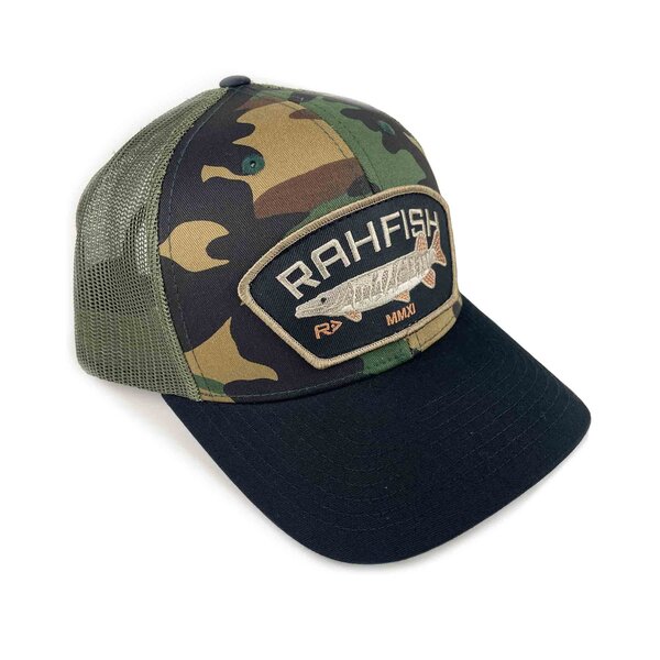 RahFish Musky Trucker Camo/Black