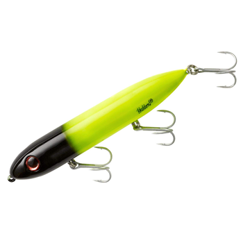 Heddon Super Spook Chartreuse Black Head
