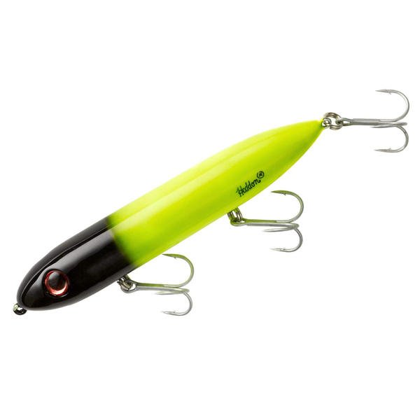 Heddon Super Spook Chartreuse Black Head