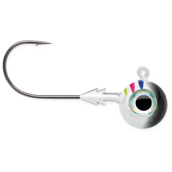 VMC Tungsten Neon Moon Eye Jig 1/16oz 2-pk