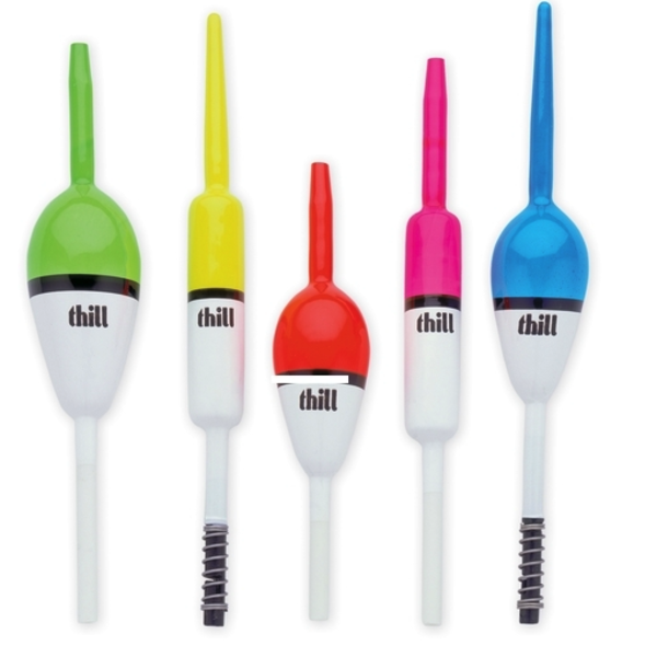 Thill Oval Float Bulk 1-1/4" Pink/Orange/Cht/Blue Floats UMC598