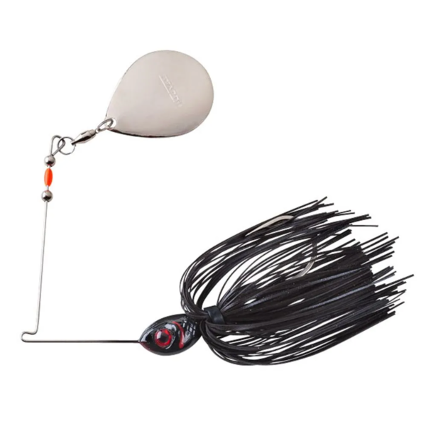 Booyah Single Colorado 1/2oz Spinnerbait. Black