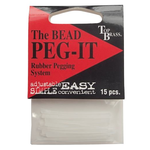 Top Brass Peg-It 50 Pack Clear
