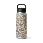 Yeti Rambler 532mL Bottle w/Chug Cap.Tan Camo