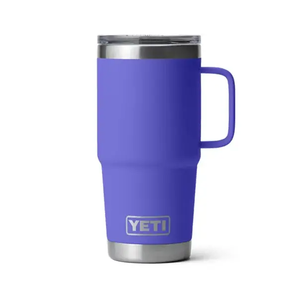 Yeti Rambler 591mL Travel Mug w/Stronghold Lid. Ultramarine Violet