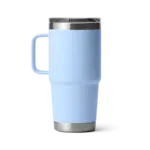 Yeti Rambler 591mL Travel Mug w/Stronghold Lid. Big Sky Blue