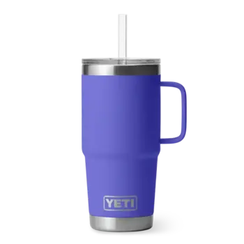 Yeti Rambler 1.2L Straw Mug w/Straw Lid. Ultramarine Violet