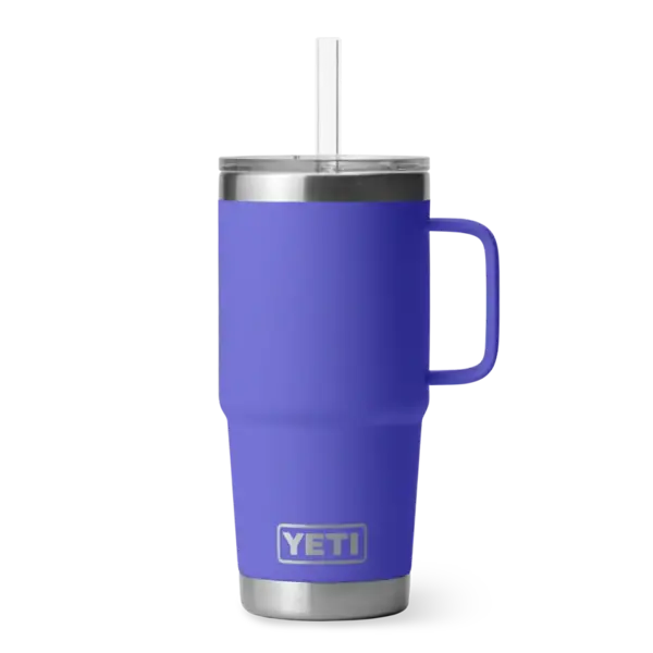 Yeti Rambler 1.2L Straw Mug w/Straw Lid. Ultramarine Violet