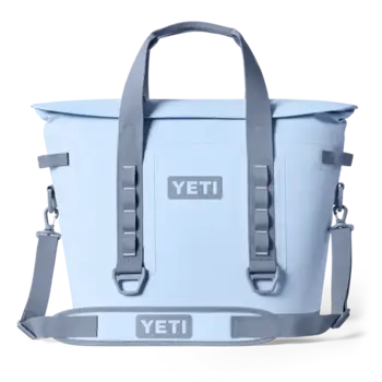 Yeti Hopper M30 Soft Cooler. Big Sky Blue
