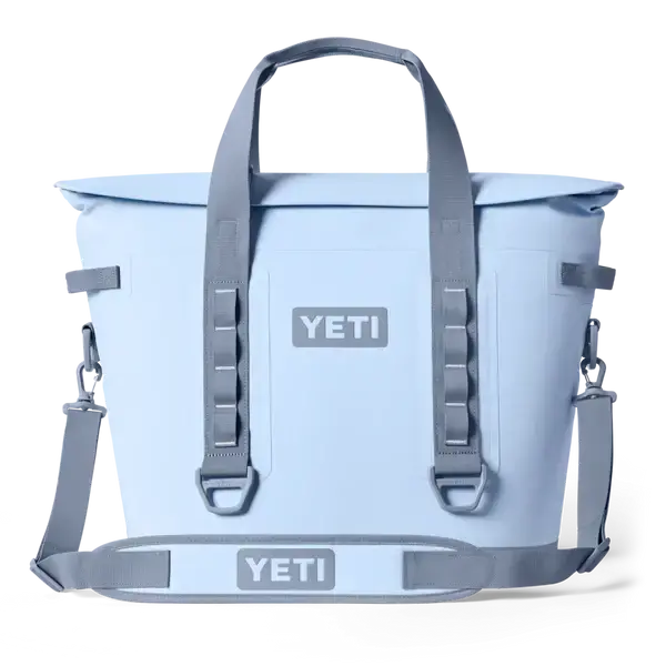 Yeti Hopper M30 Soft Cooler. Big Sky Blue