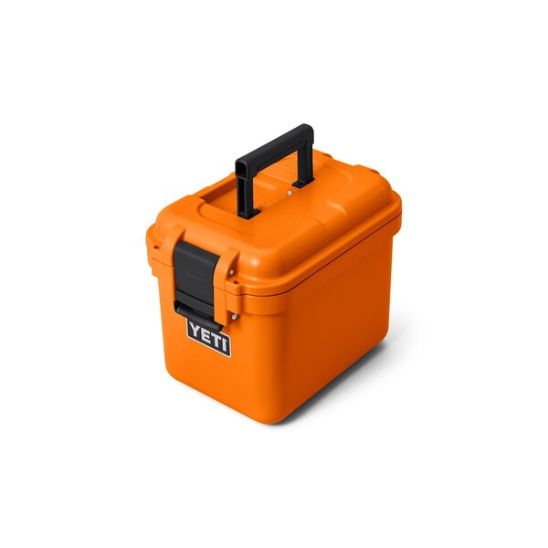 Yeti Loadout GoBox 15 Gear Case. King Crab Orange