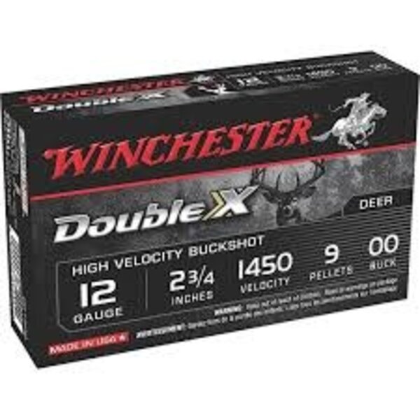 Winchester Supreme 12Ga HV 2 3/4 In Mag 00 BuckShot 9 Pellet