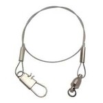 Compac Wire Wound Ball Bearing 30lb Leader. 12" 3-pk