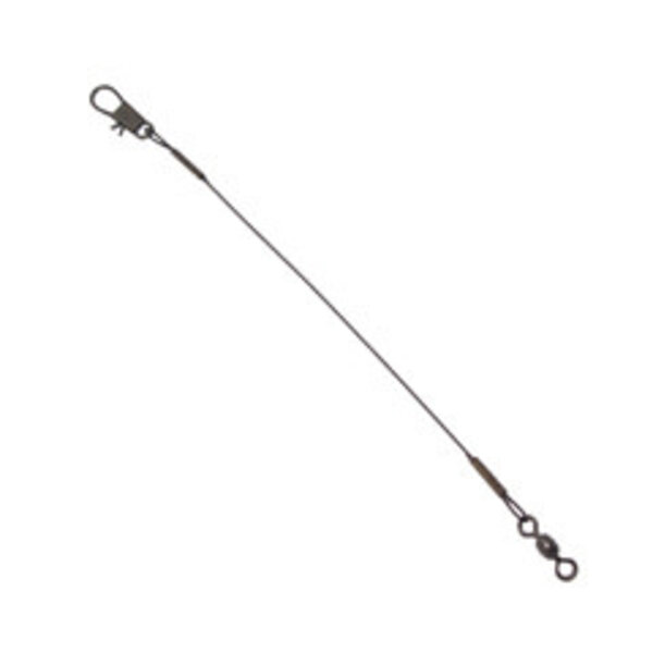 Compac Black Wire Leader 12" 30lb 3-pk