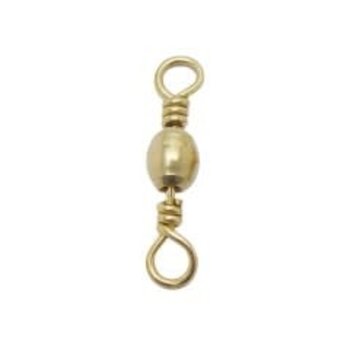 Compac Brass Barrel Swivels Size 5 10-pk