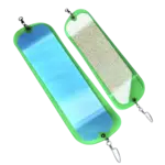 O'ki Tackle Big Shooter 360 Flasher. Jellyfish UV Purple/Moonjelly