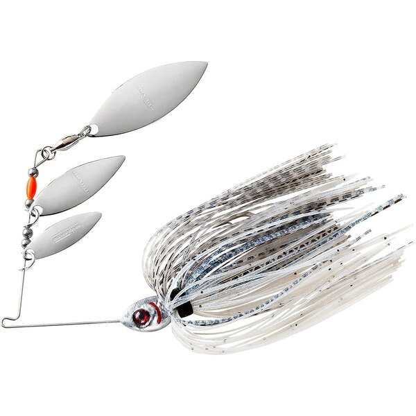 Booyah Mini Shad Spinnerbait 3/16oz Chart/Silver Chart