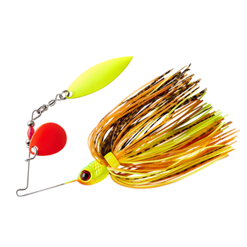 Booyah Pond Magic 3/16oz Spinnerbait. Fire Bug