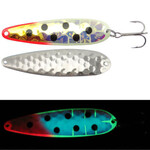 Moonshine Lures RV Series Spoons Bloody Nose Glow Standard 4''