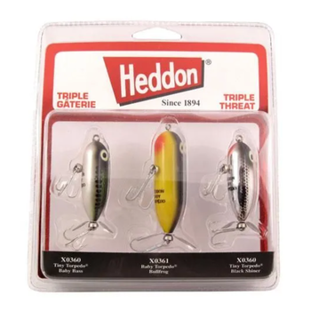 Heddon Triple Threat 3-pk