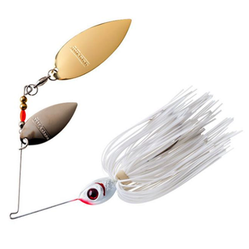 Booyah Counter Strike Spinnerbait Snow White 3/8oz