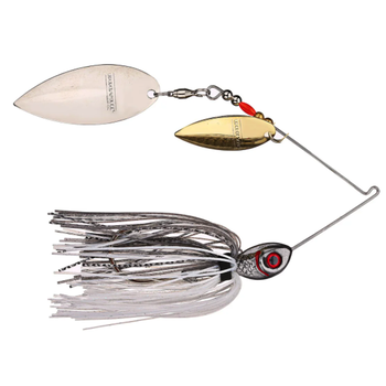 Booyah Counter Strike Spinnerbait Chrome Booyah Shad 3/8oz