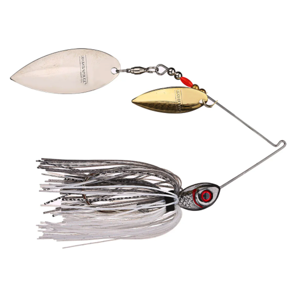 Booyah Counter Strike Spinnerbait Chrome Booyah Shad 3/8oz