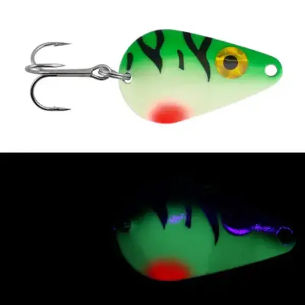 Moonshine Lures Casting Spoon Yellow Tail 3/4oz