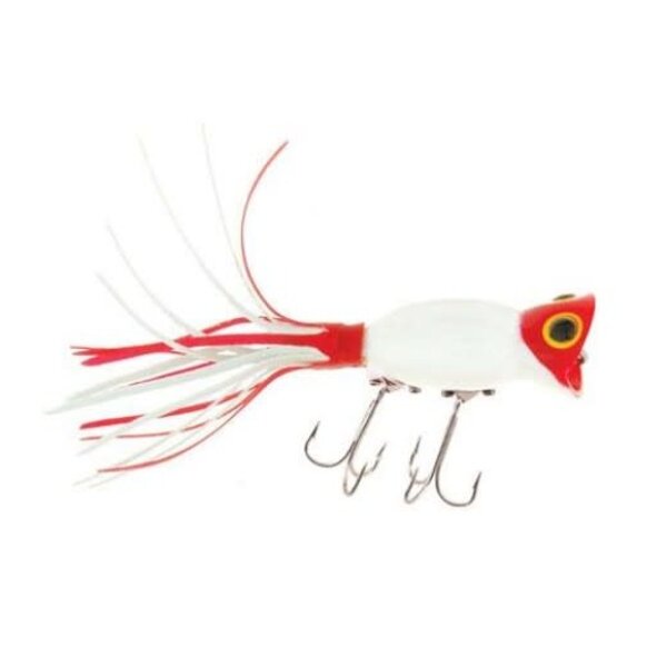 Arbogast Hula Popper 2-1/4" Red Head