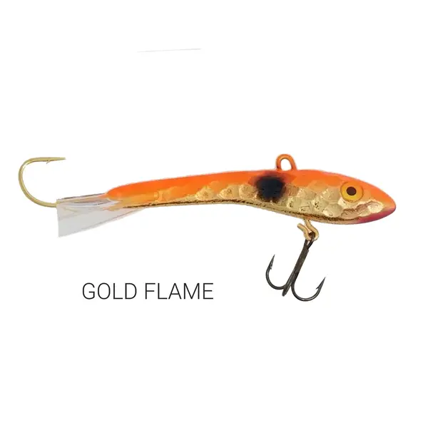 Moonshine Lures Hammered Gold Shiver Minnow 2.5''