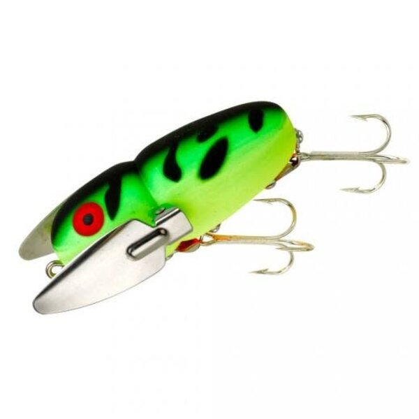 Heddon Crazy Crawler 2-3/8" Fluorescent Green Crawdad