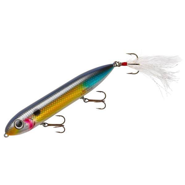 Heddon Feathered Dressed Super Spook Wounded Shad