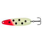 Moonshine Lures Magnum Glow Bloody Nose 5" Spoon