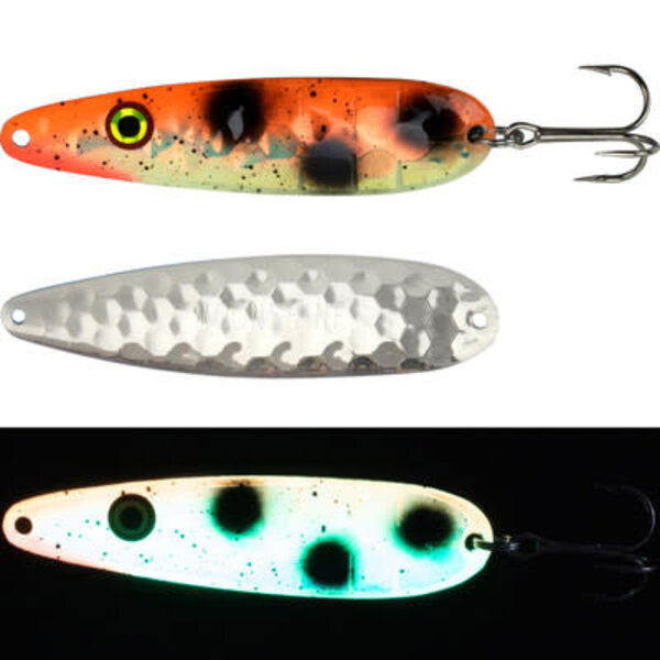 Moonshine Lures Magnum RV Series Orange Goby 5" Spoon