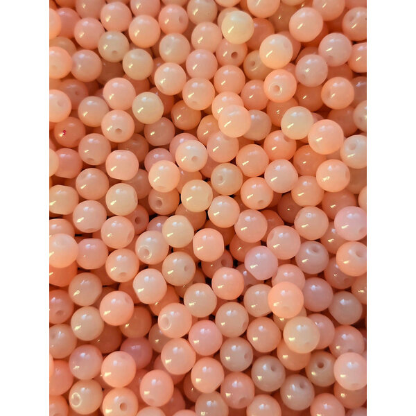 Creek Candy Beads 8mm Nucleus Series Sour Peach # 288