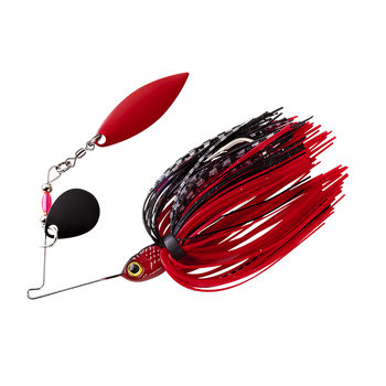 Booyah Pond Magic 3/16oz Spinnerbait. Red Ant