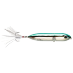 Heddon Feathered Dressed Super Zara Spook. Clear Minnow