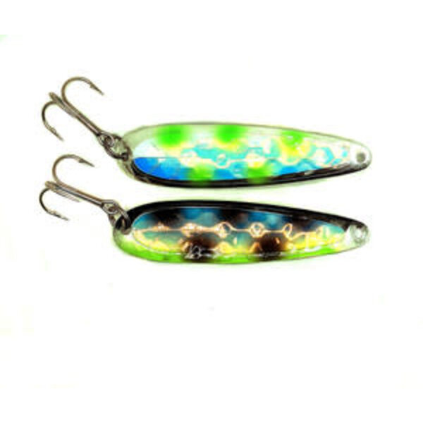 Salmon Candy UV Lance's 2 Face Silver Standard Spoon