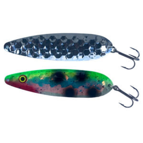 Salmon Candy Green Goby UV Super Glow Standard Spoon