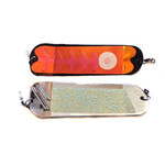 Salmon Candy Flasher 8" UV Raspberry Carbon