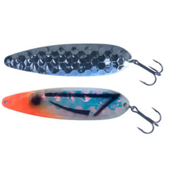 Salmon Candy Salmon Candy Orange Tyee Pounder UV Super Glow Mag Spoon