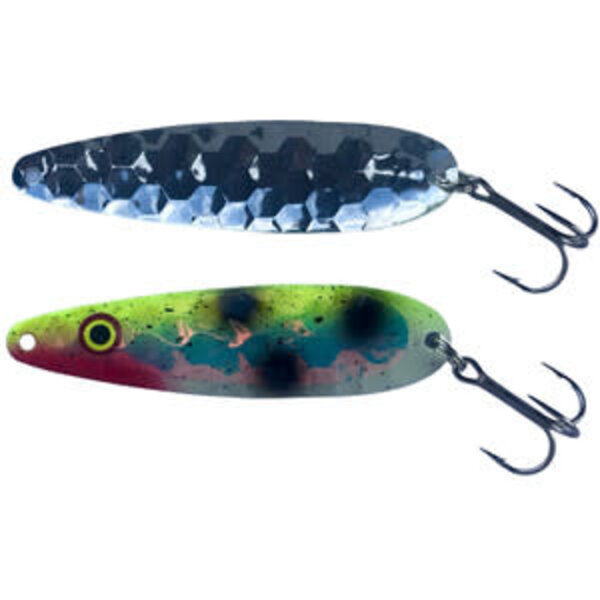 Salmon Candy Yellow Goby UV Super Glow Mag Spoon