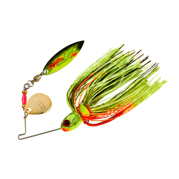 Booyah Pond Magic 3/16oz Spinnerbait. Moss Back Craw