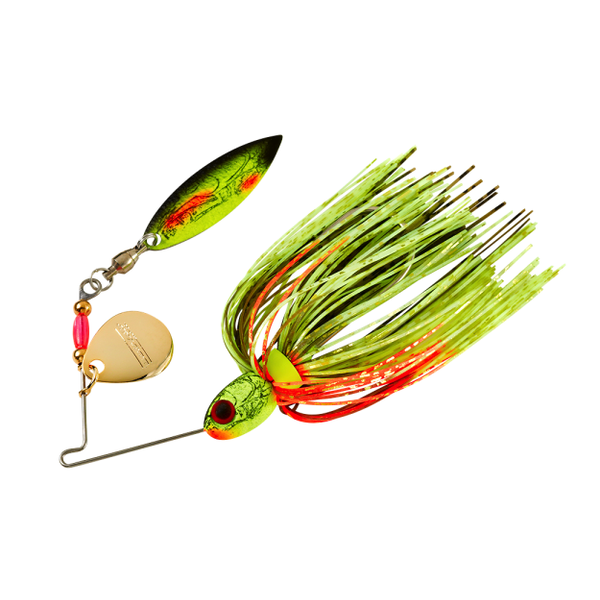 Booyah Pond Magic 3/16oz Spinnerbait. Moss Back Craw