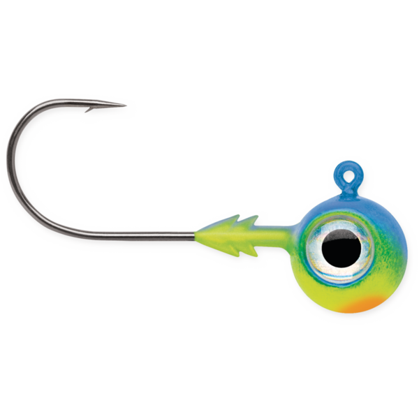 VMC Tungsten Neon Moon Eye Jig 3/16oz 2-pk