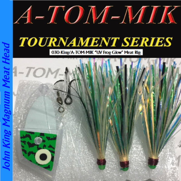 A-Tom-Mik Meat Rig UV Glow Frog