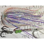 Tournament Rigged Fly, Mirage Pearl Shred