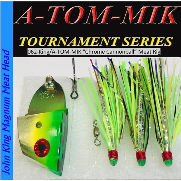 A-Tom-Mik King Meat Rig. Chrome Cannonball King-062