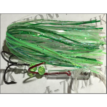 A-Tom-Mik Tournament Live Fly Green Crinkle Lime  L205